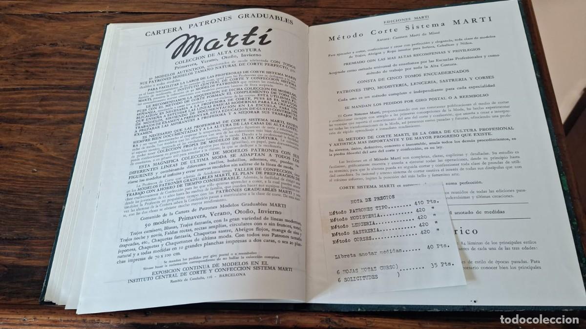 Libros de segunda mano: Libro CORTE SISTEMA MARTI SASTRERIA - Foto 9