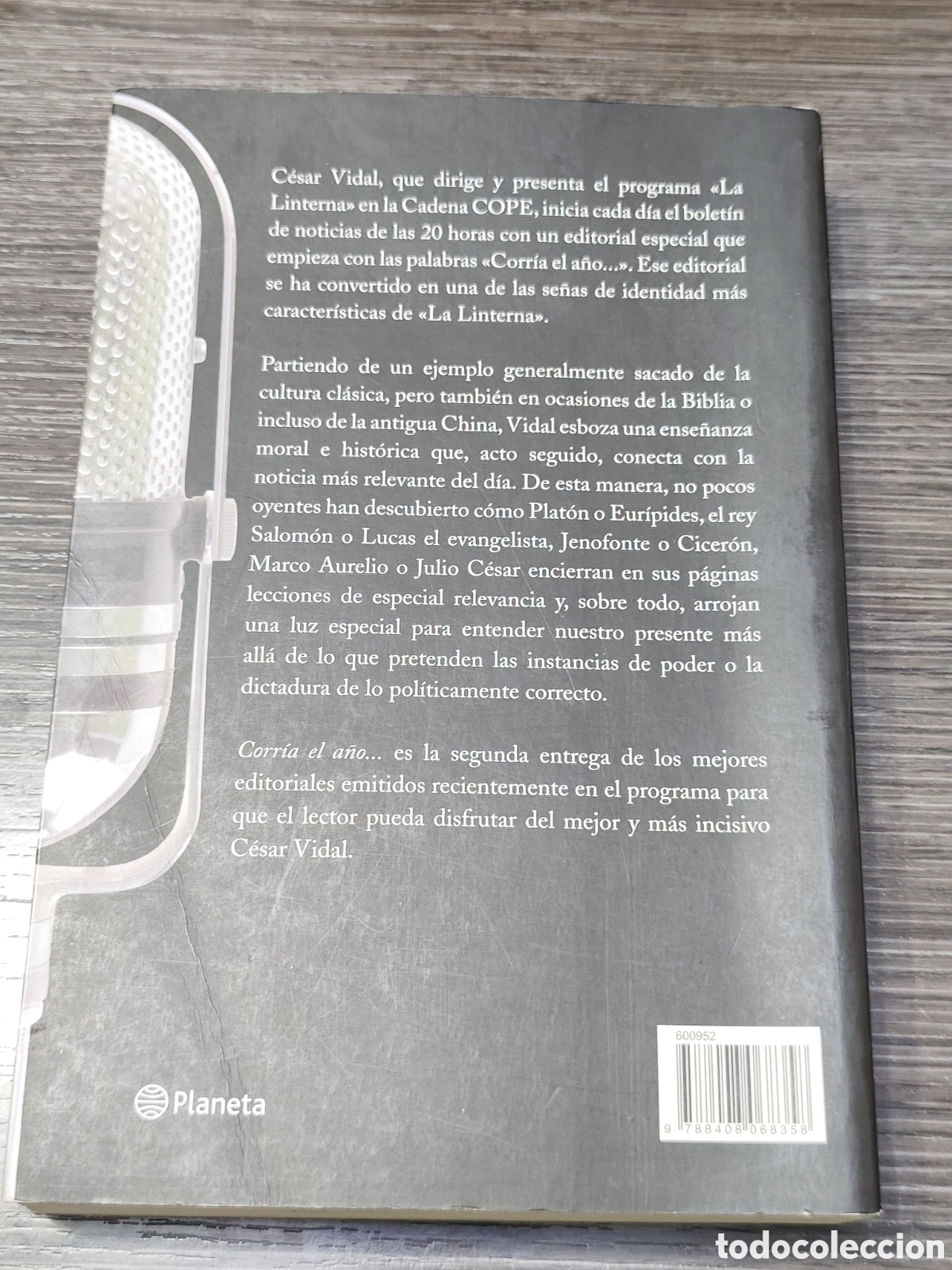 Libros de segunda mano: Corr&iacute;a el A&ntilde;o C&eacute;sar Vidal Planeta - Foto 2