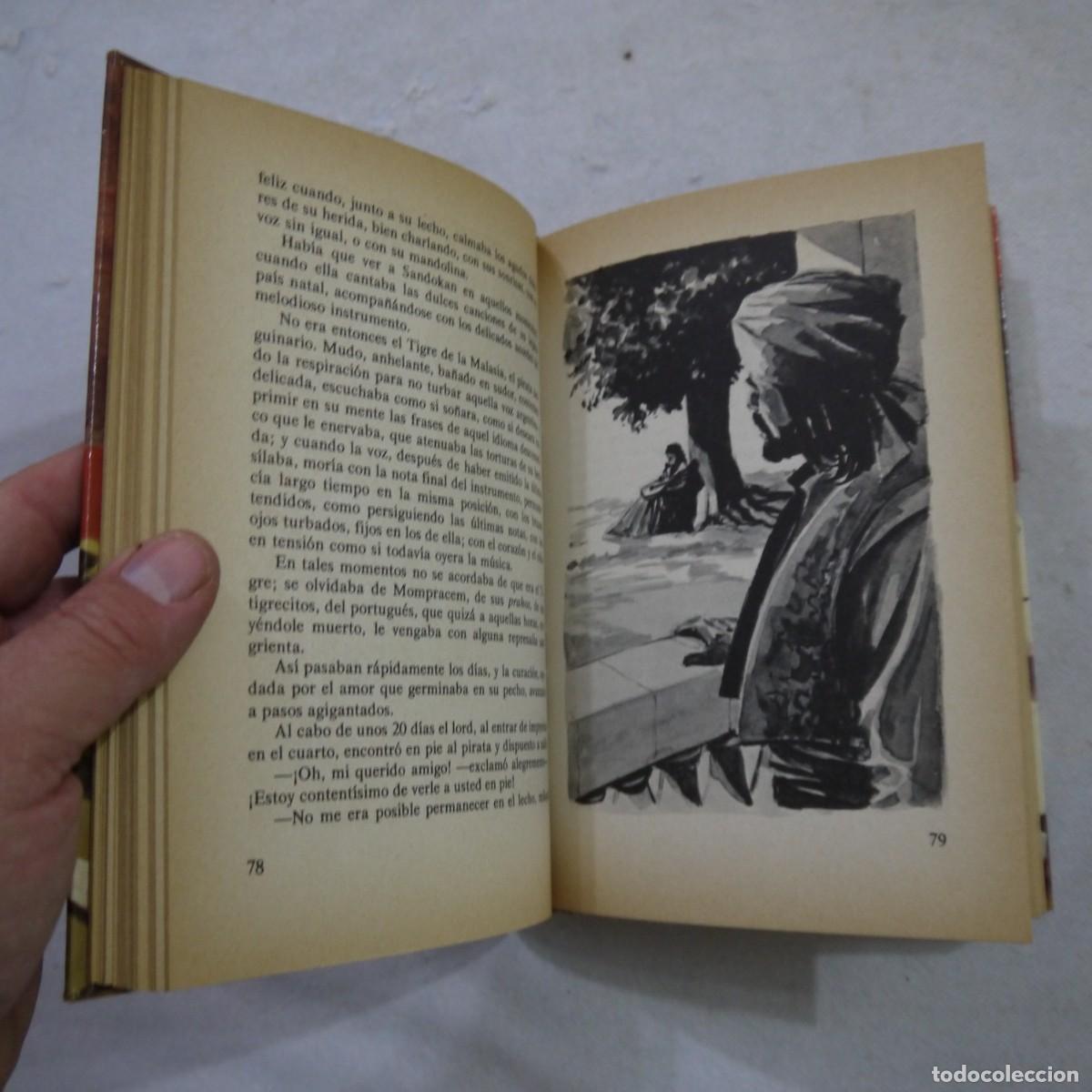 Libros de segunda mano: SANDOK&Aacute;N - EMILIO SALGARI - EDICIONES TORAY - 1976 - Foto 8