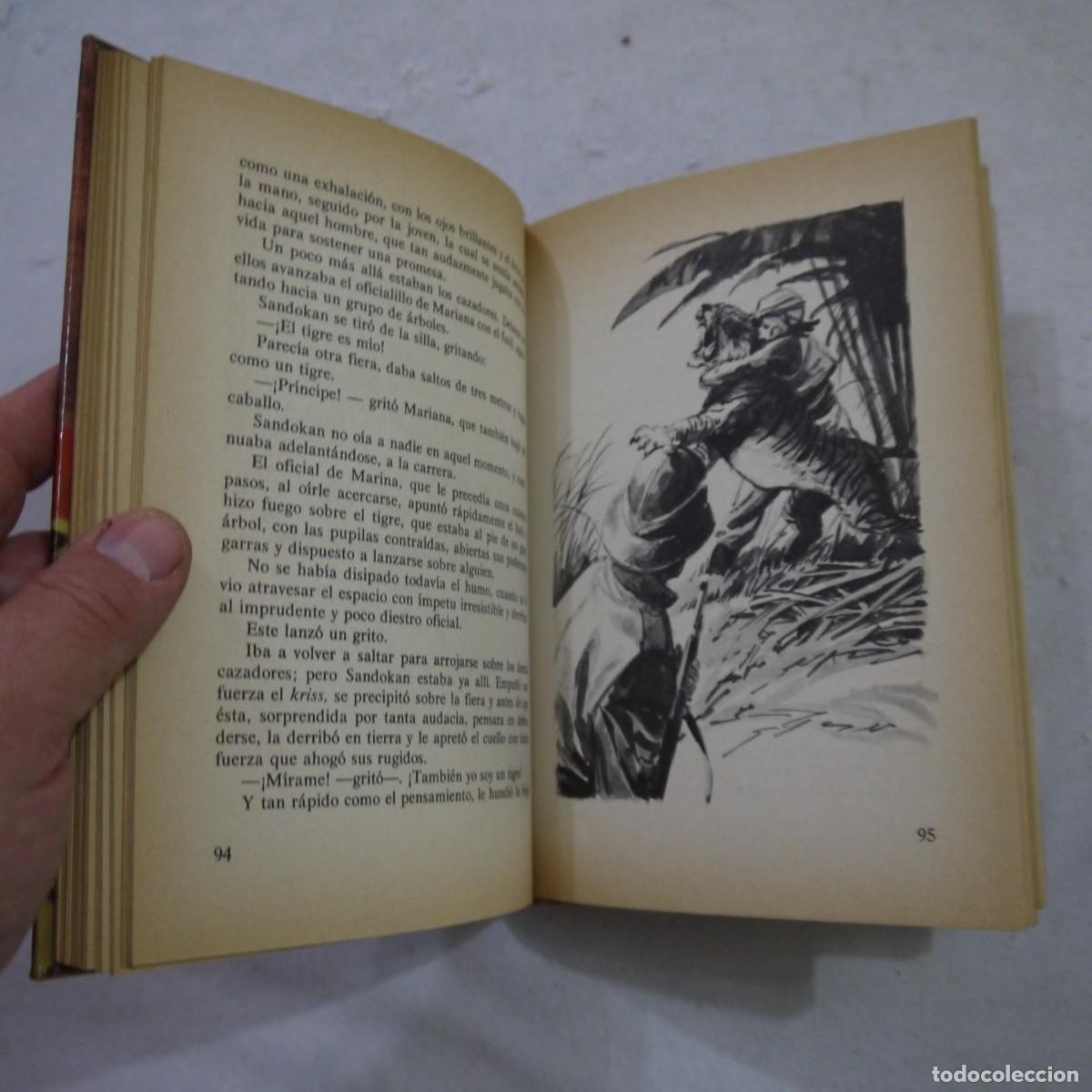 Libros de segunda mano: SANDOK&Aacute;N - EMILIO SALGARI - EDICIONES TORAY - 1976 - Foto 9