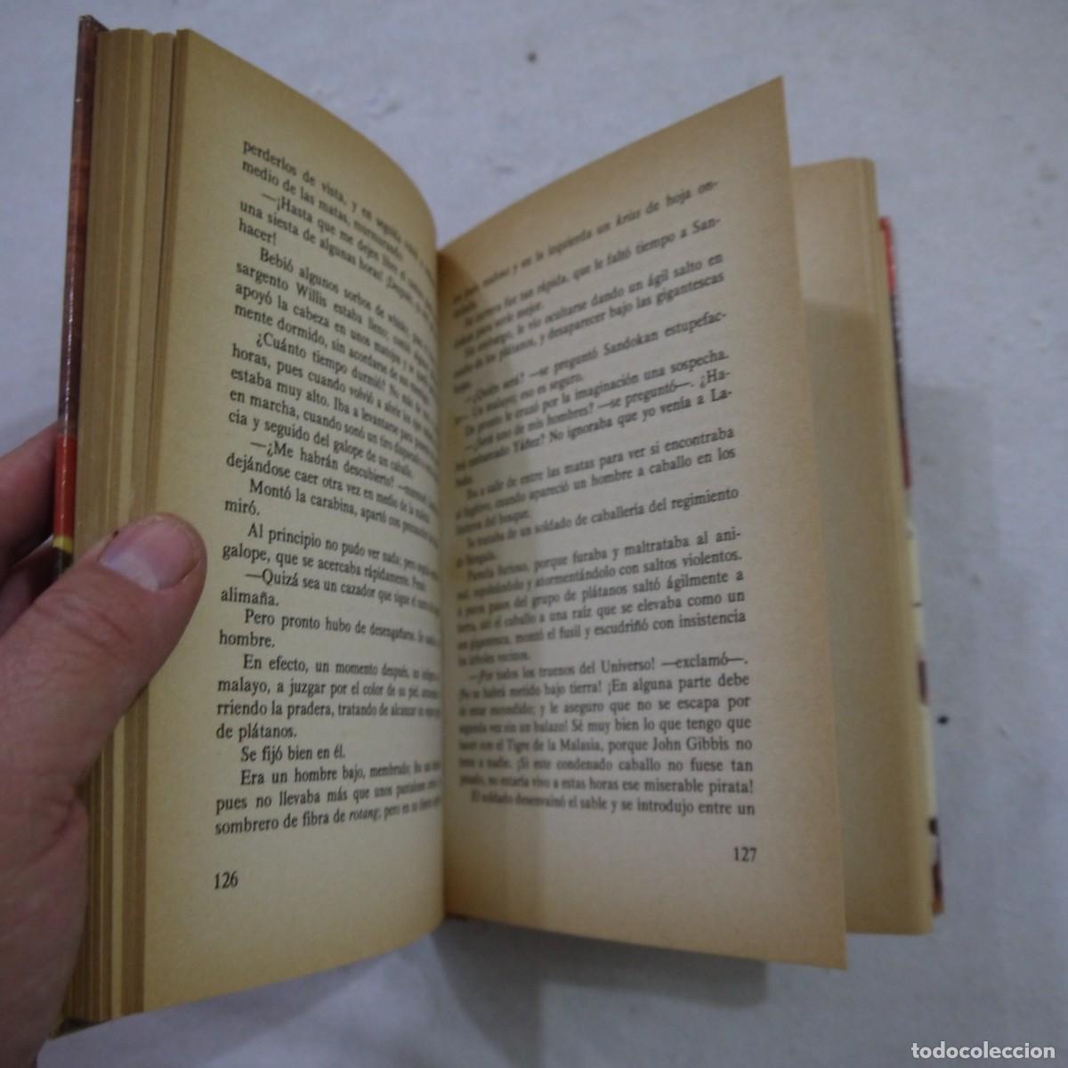 Libros de segunda mano: SANDOK&Aacute;N - EMILIO SALGARI - EDICIONES TORAY - 1976 - Foto 10