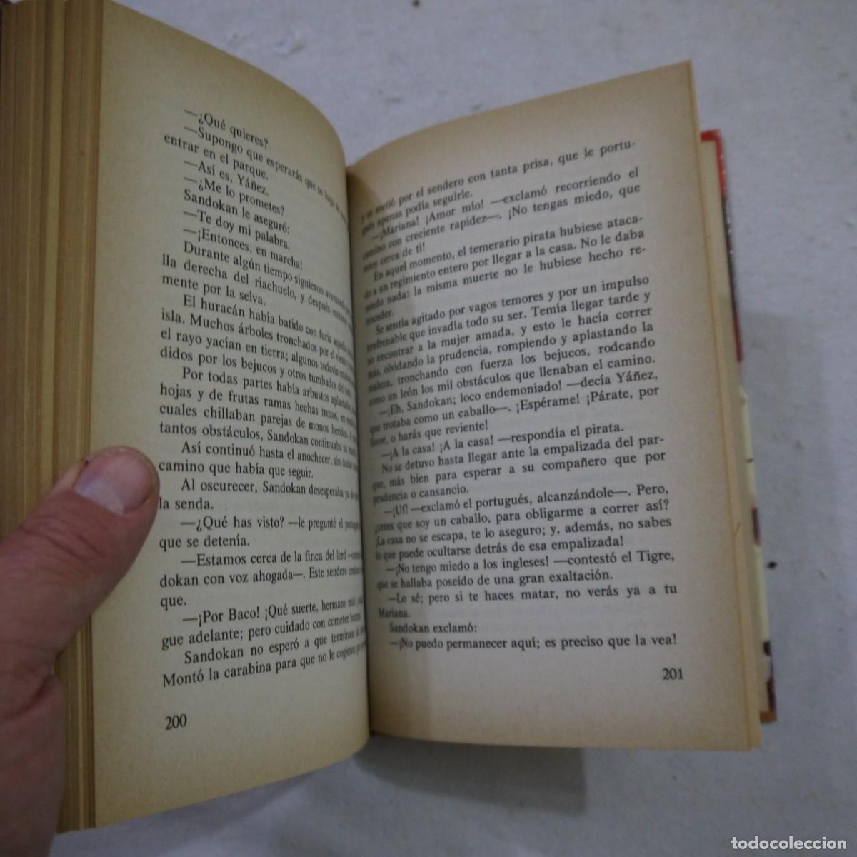 Libros de segunda mano: SANDOK&Aacute;N - EMILIO SALGARI - EDICIONES TORAY - 1976 - Foto 11