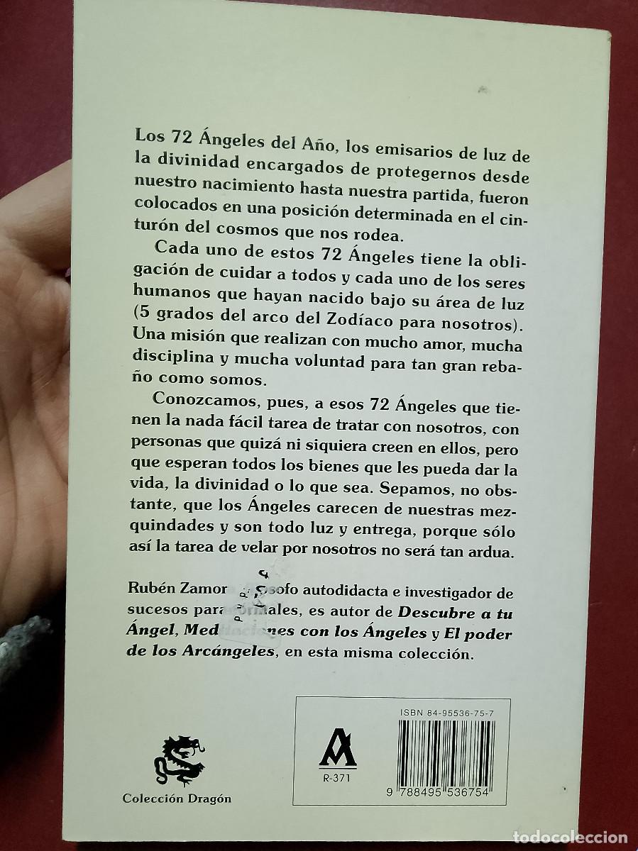 Libros de segunda mano: Rub&eacute;n Zamora: Los 72 &aacute;ngeles del a&ntilde;o (Ediciones Abraxas. 2003) - Foto 2