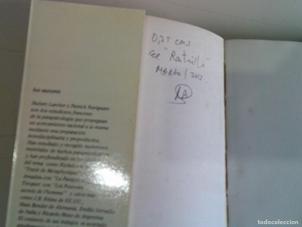 Libros de segunda mano: La Parapsi-cologia Hubert Larcher Patrick Ravignant - Foto 2