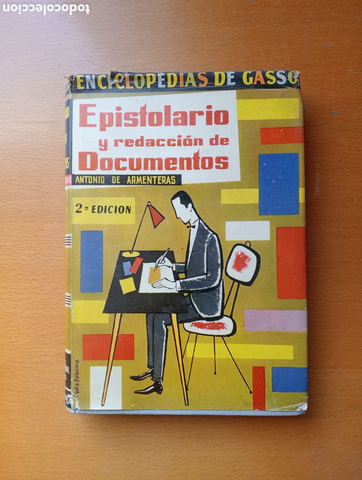 Libri di seconda mano: Libro vintage 50s Epistolario y Redacci&oacute;n, 1958