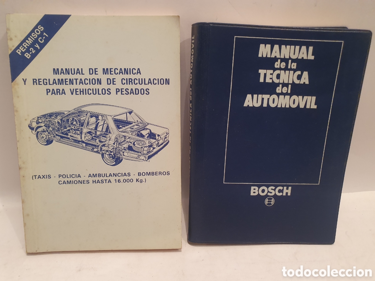 Libri di seconda mano: MANUAL DE MECANICA Y REGLAMENTACION DE CIRCULACION PARA VEHICULOS PESADOS. MANUAL TECNICA AUTOMOVIL