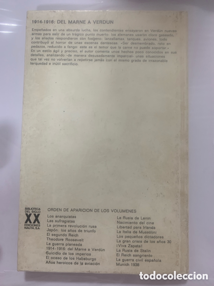 Libros de segunda mano: Del Marne a Verdun, de Alistair Horne - Foto 2