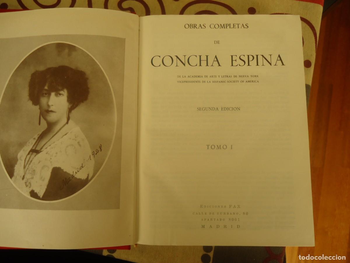 Libros de segunda mano: OBRAS COMPLETAS DE CONCHA ESPINA - Foto 2