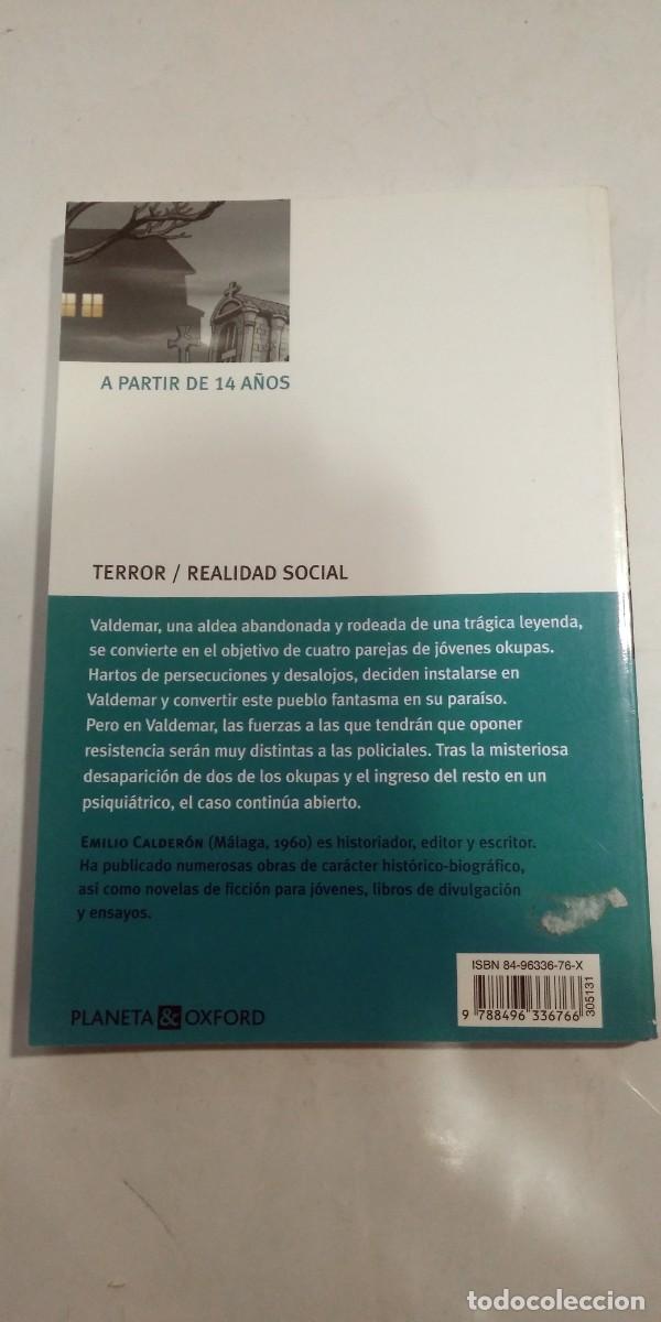 Libros de segunda mano: Los okupantes Emilio Calder&oacute;n - Foto 2