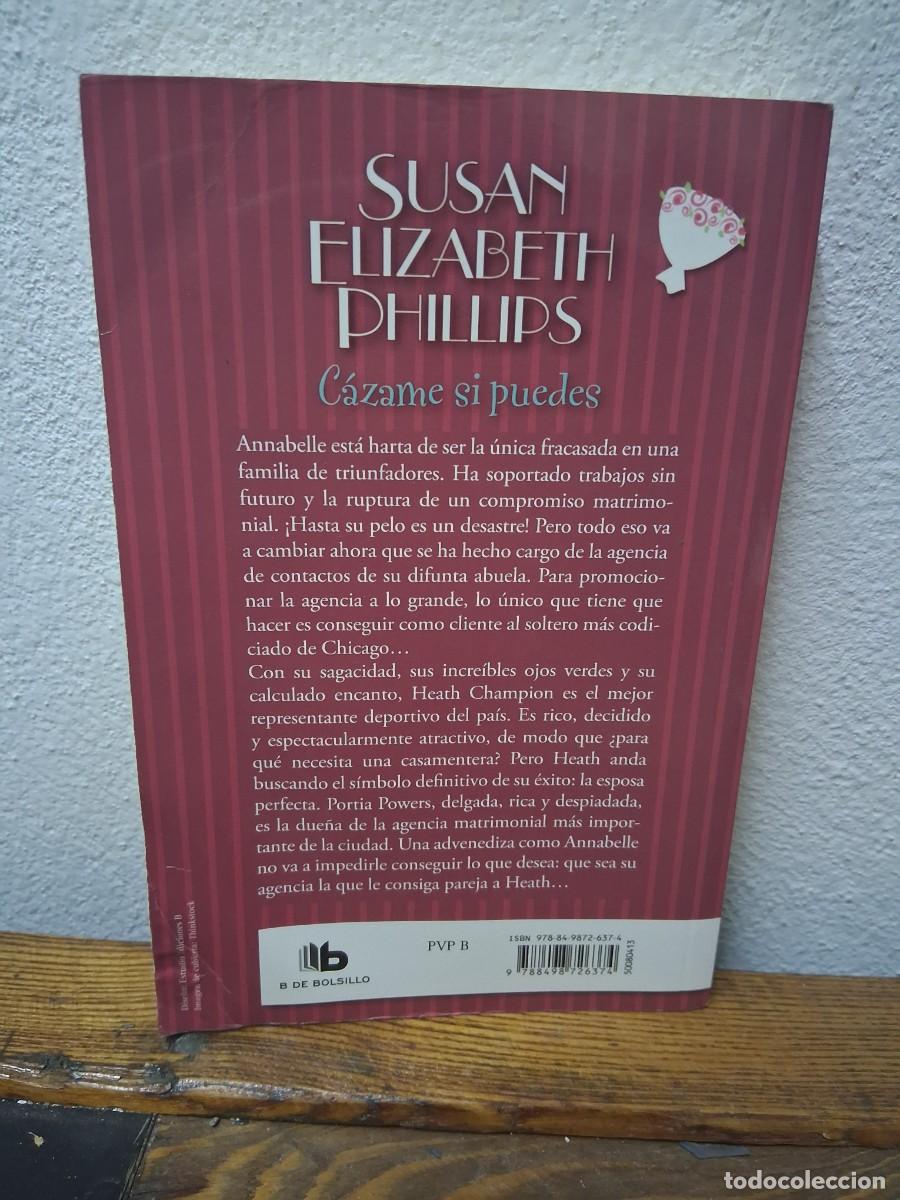 Libros de segunda mano: Libro C&aacute;zame si puedes Susan Elizabeth Phillips - Foto 2