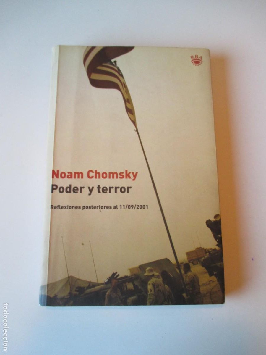 Libros de segunda mano: NOAM CHOMSKY Poder y terror Reflexiones posteriores al 11/09/2001 W37788 - Foto 1