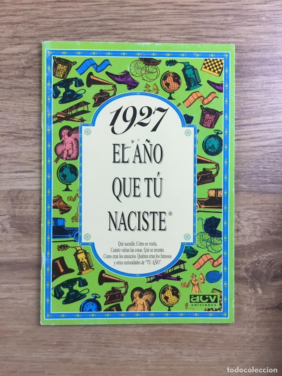 Libros de segunda mano: 1929 EL A&Ntilde;O QUE T&Uacute; NACISTE - ACV EDICIONES 2005 - Foto 1