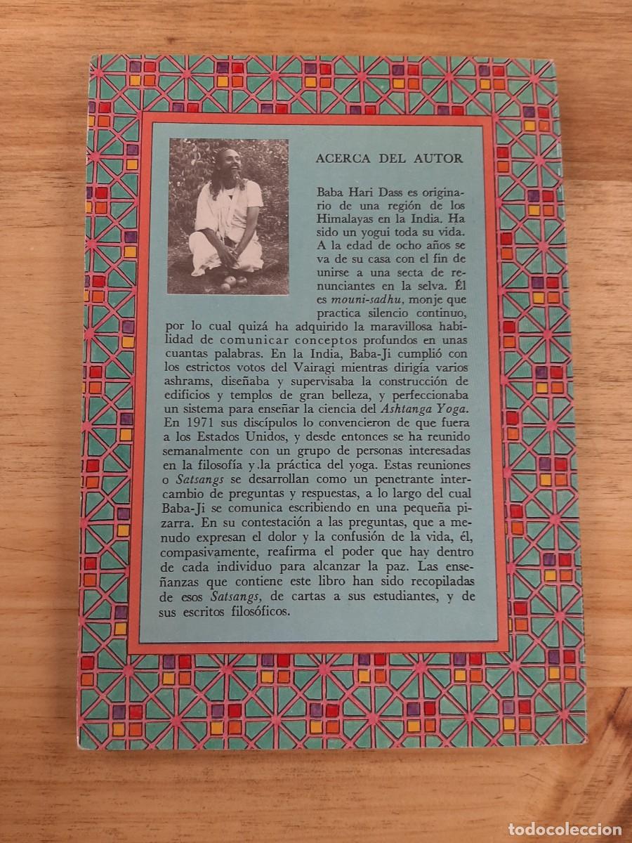 Libros de segunda mano: El silencio habla - Baba Hari Dass - Yug 1989 - Foto 3