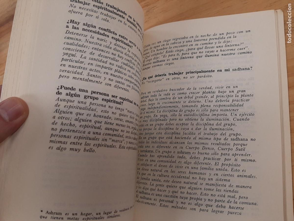 Libros de segunda mano: El silencio habla - Baba Hari Dass - Yug 1989 - Foto 7