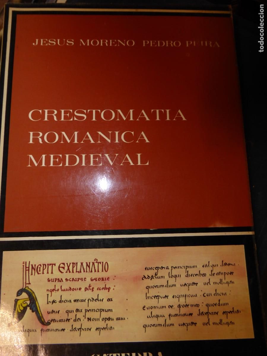 Libri di seconda mano: CRESTOMAT&Iacute;A ROM&Aacute;NICA MEDIEVAL. J.MORENO/ P. PEIRA
