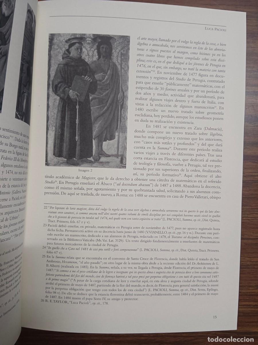 Libros de segunda mano: DE DIVINA PROPORTIONE - LIBRO ESTUDIO - Luca Pacioli - Foto 4