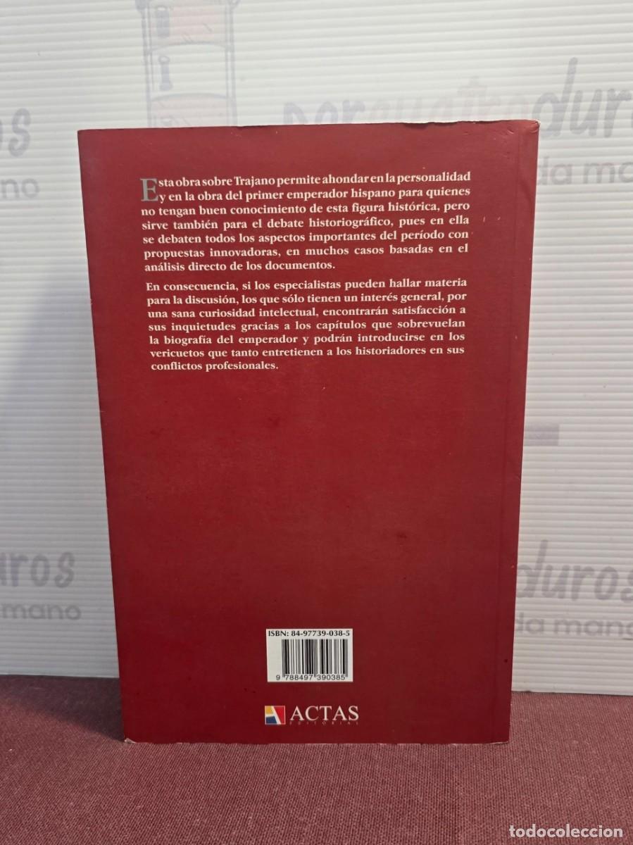 Libros de segunda mano: Trajano - Jaime Alvar. Actas Editorial. - Foto 2