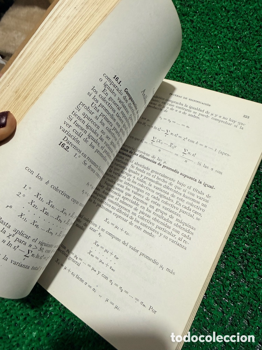 Libros de segunda mano: Curso breve de estad&iacute;stica - P. Enrique Chac&oacute;n SL - Foto 7
