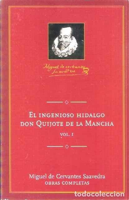 Libros de segunda mano: El ingenioso Hidalgo don Quijote de la Mancha vol. I. - Cervantes, Miguel de