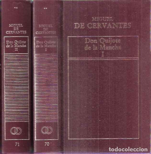 Libros de segunda mano: Don Quijote de la Mancha I y II - Cervantes Saavedra, Miguel de