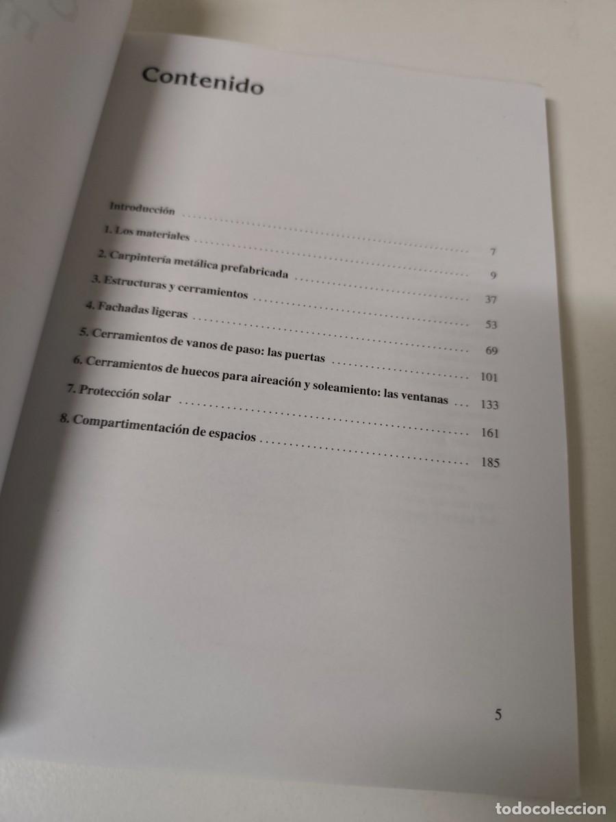 Libros de segunda mano: CARPINTERIA METALICA. JUAN DE CUSA. - Foto 6