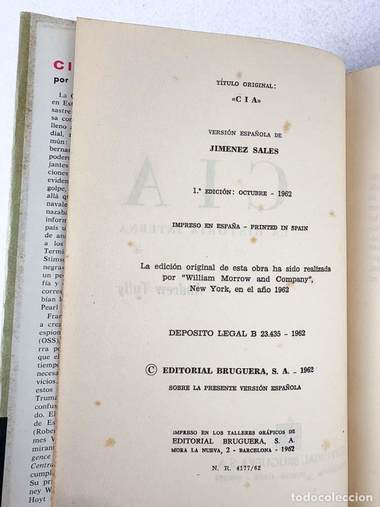 Libros de segunda mano: CIA - Andrew Tully - Foto 4