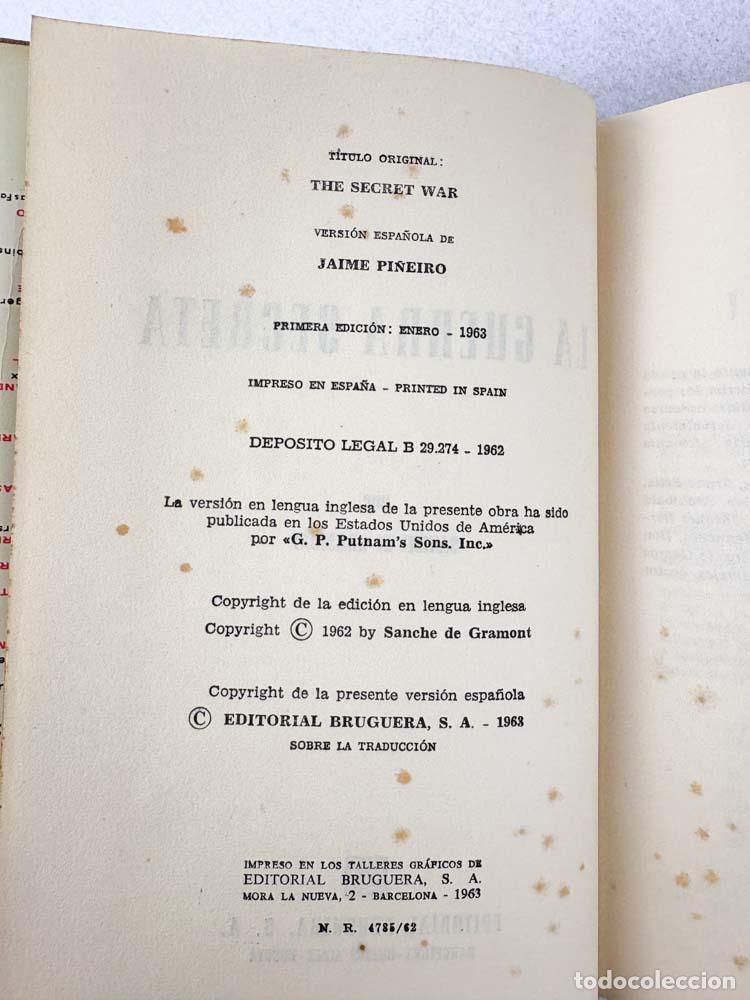 Libros de segunda mano: La guerra secreta - Sanche de Gramont - Foto 4