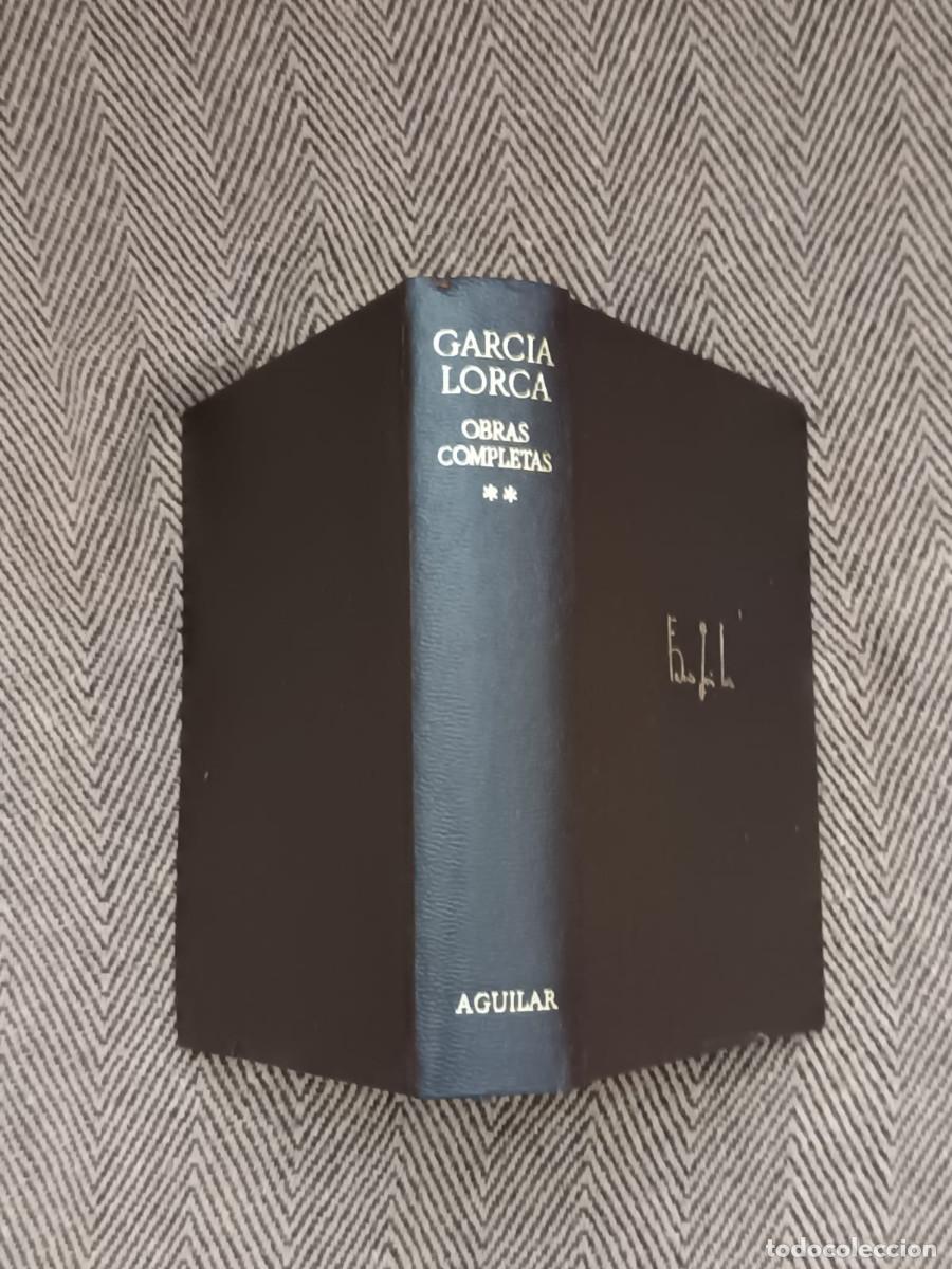 Libros de segunda mano: GARCIA LORCA OBRAS COMPLETAS AGUILAR - Foto 1