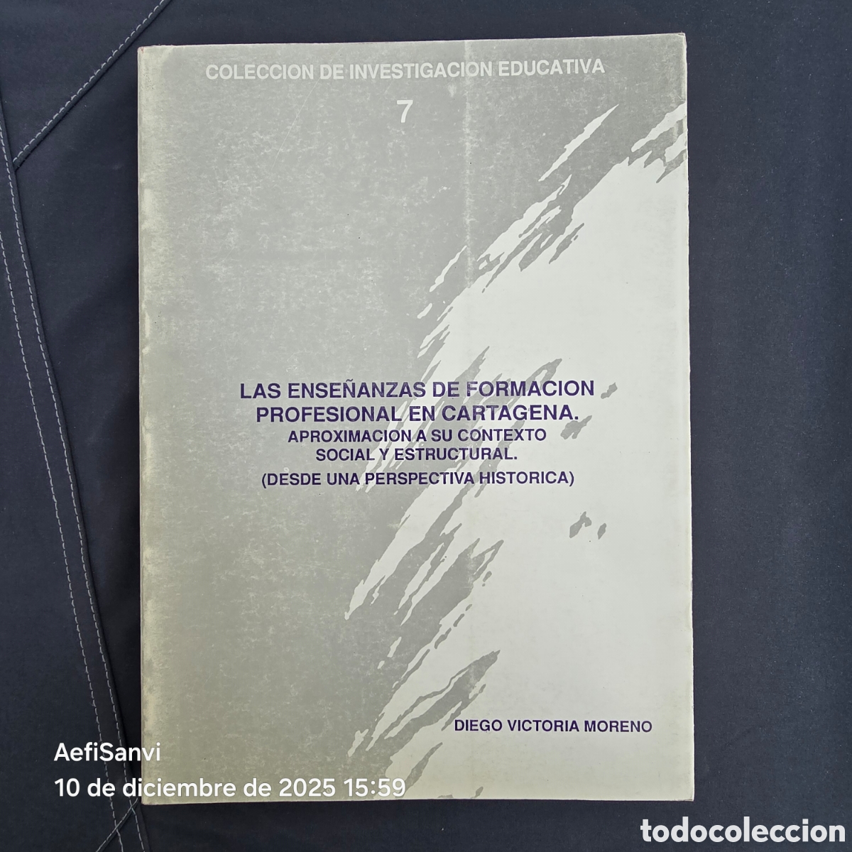 Libri di seconda mano: INVESTIGACI&Oacute;N EDUCATIVA 7: LAS ENSE&Ntilde;ANZAS DE FORMACI&Oacute;N PROFESIONAL EN CARTAGENA