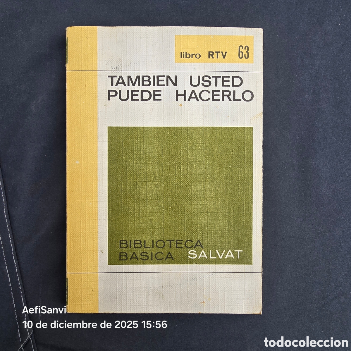 Libri di seconda mano: RTV 63: TAMBI&Eacute;N USTED PUEDE HACERLO (SALVAT)