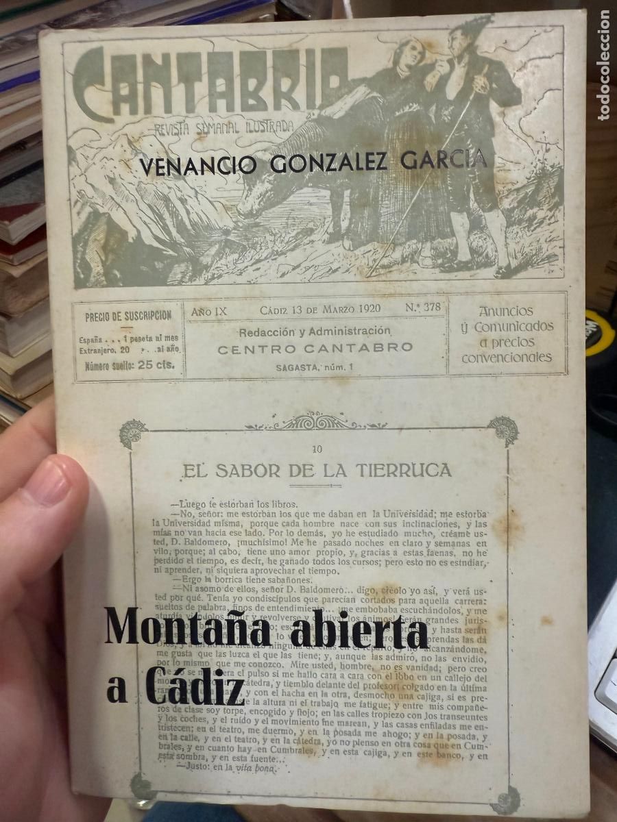 Libri di seconda mano: LIBRO MONTA&Ntilde;A ABIERTA A CADIZ - A&Ntilde;O 1978