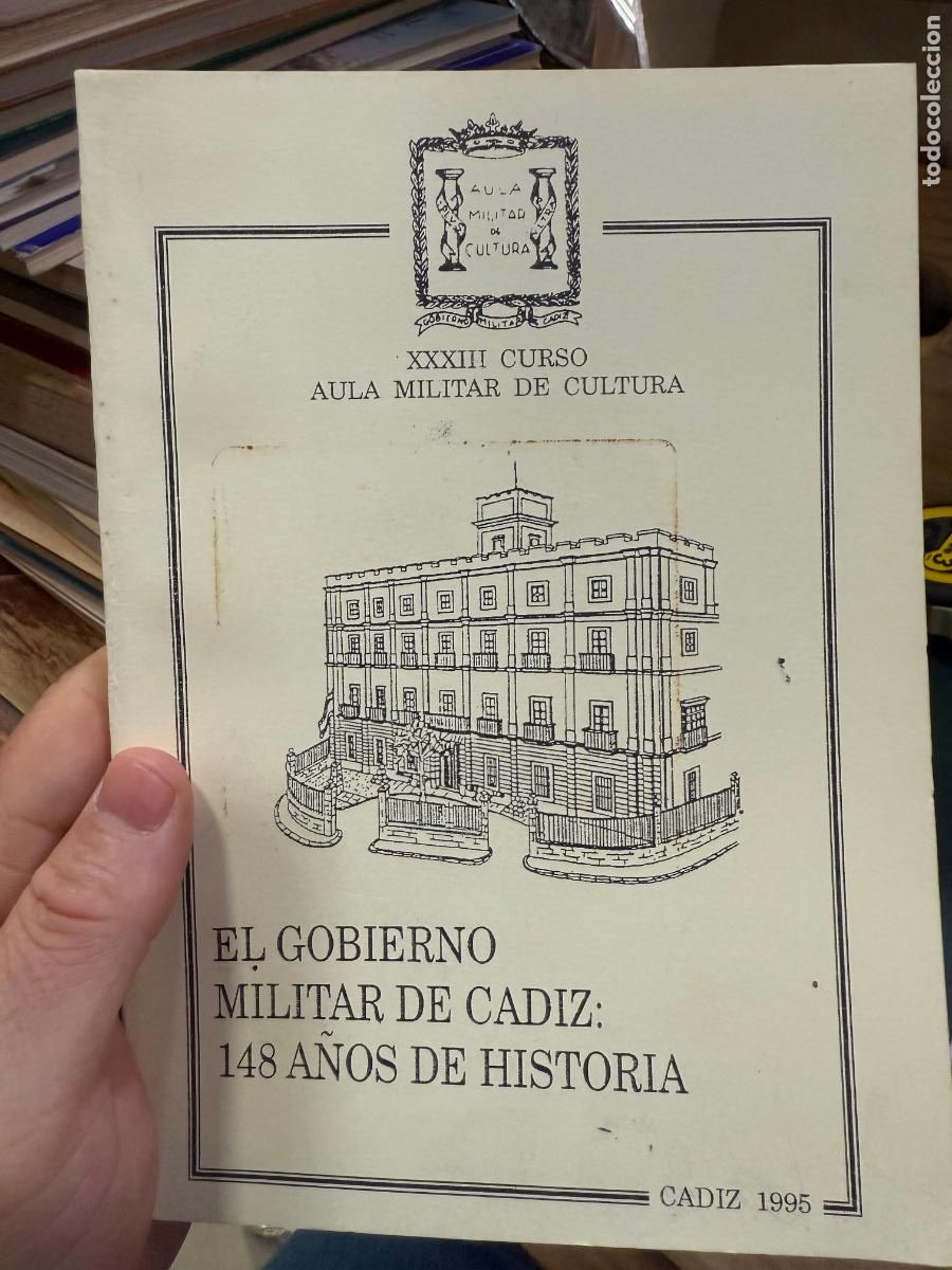 Second hand books: LIBRO EL GOBIERNO MILITAR DE CADIZ 148 - A&Ntilde;OS DE HISTORIA - A&Ntilde;O 1995 - 73 P&Agrave;G