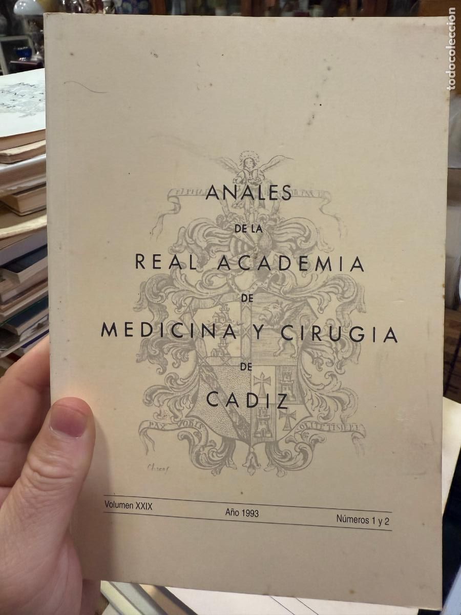 Second hand books: LIBRO ANALES DE LA REAL ACADEMIA DE MEDICINA Y CIRUGIA DE CADIZ - A&Ntilde;O 1993 - 143 PAG