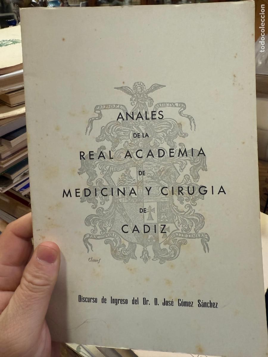 Libros de segunda mano: LIBRO ANALES DE LA REAL ACADEMIA DE MEDICINA Y CIRUGIA DE CADIZ - A&Ntilde;O 1980 - 69 PAG