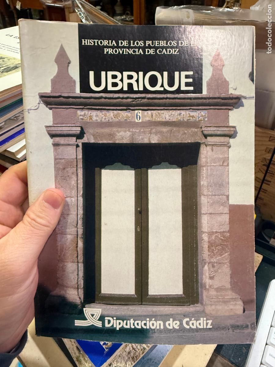 Libros de segunda mano: LIBRO UBRIQUE - HISTORIA DE LOS PUEBLOS DE LA PROVINCIA DE CADIZ - A&Ntilde;O 1982 - 92 PAG