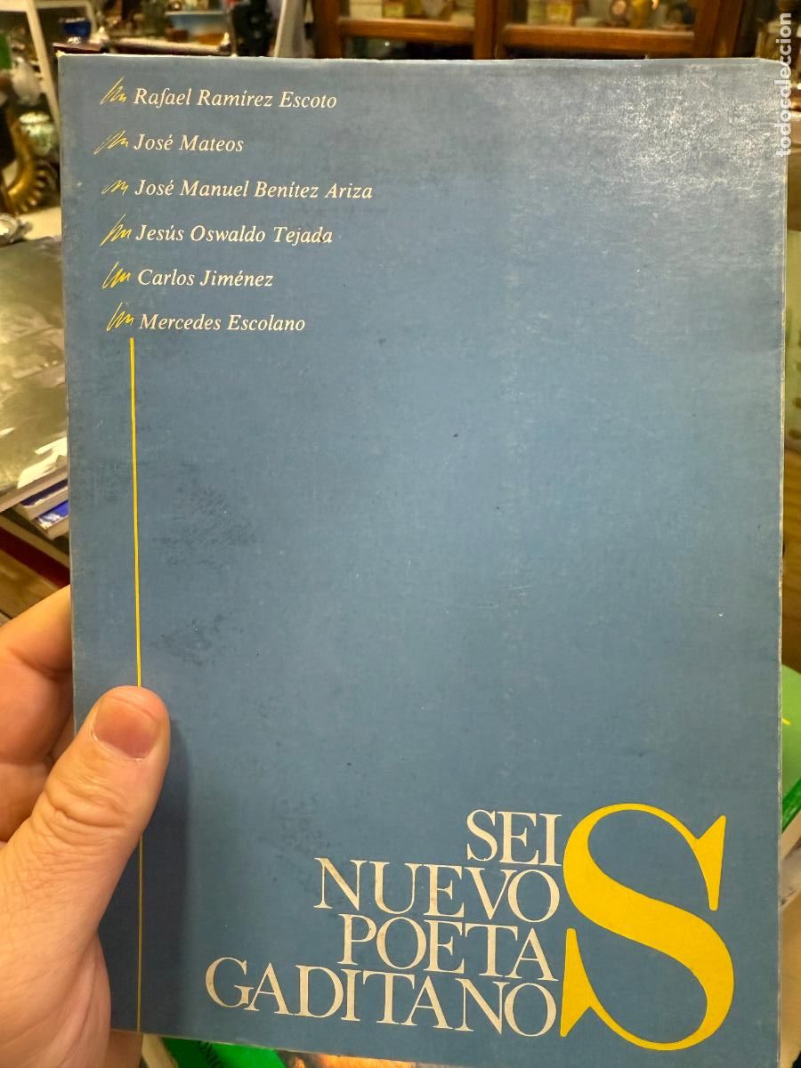 Gebrauchte B&uuml;cher: LIBRO SEIS NUEVOS POETAS GADITANOS - CADIZ - A&Ntilde;O 1987 - 93 PAG