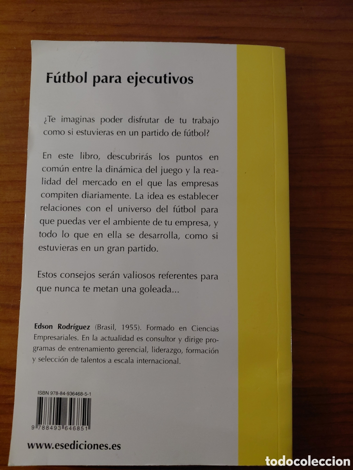 Libros de segunda mano: F&uacute;tbol para ejecutivos, Edson Rodr&iacute;guez - Foto 2