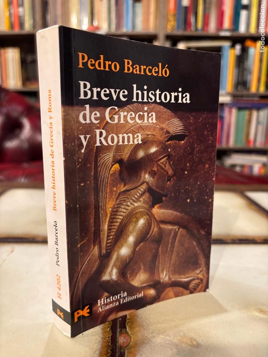 Libros de segunda mano: Breve historia de Grecia y Roma. Pedro Barcel&oacute;.