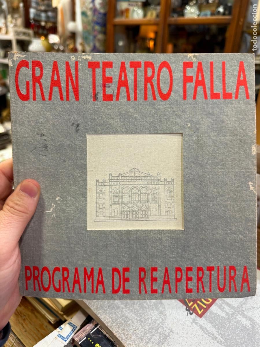 Libros de segunda mano: LIBRO GRAN TEATRO FALLA - PROGRAMA DE REAPERTURA - - Foto 1