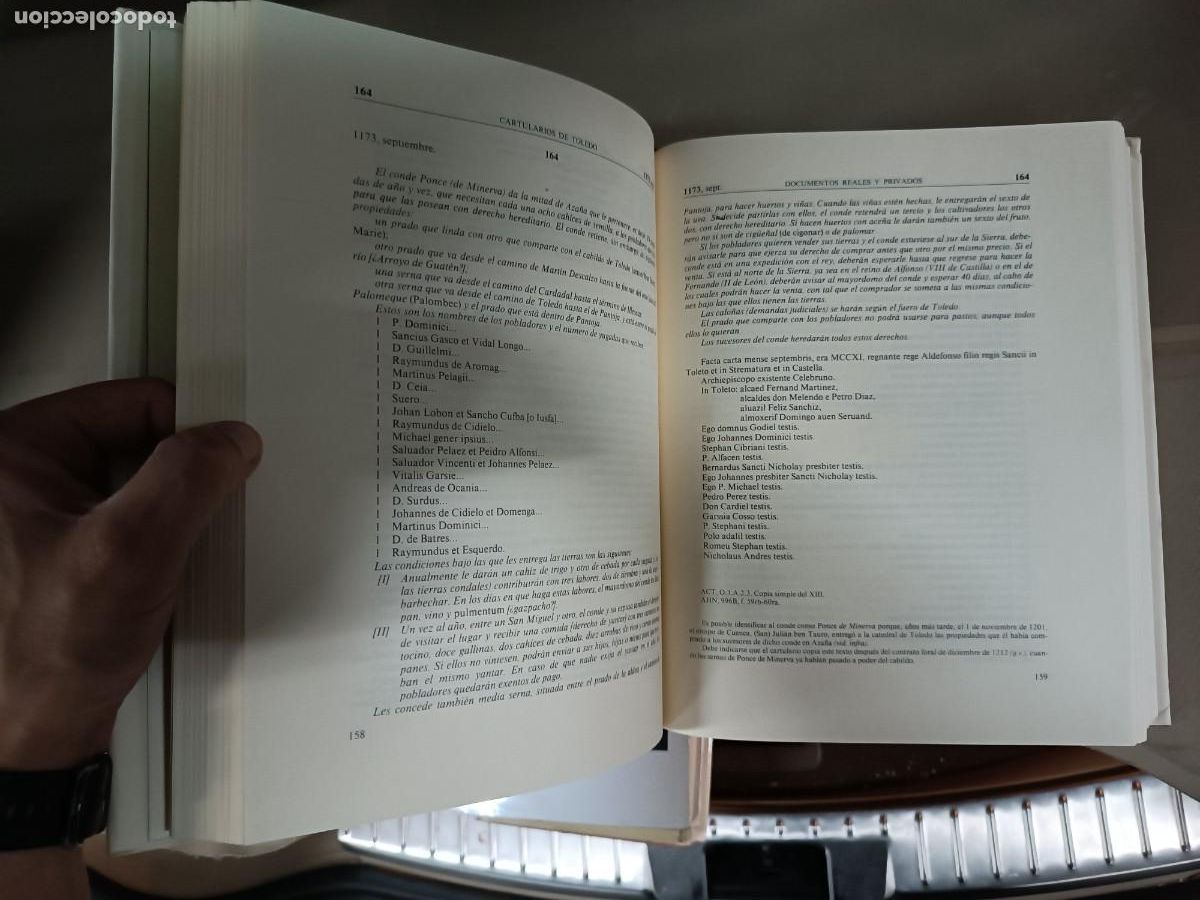 Libros de segunda mano: Los Cartularios de Toledo. Cat&aacute;logo documental - Francisco J. Hern&aacute;ndez - Foto 7