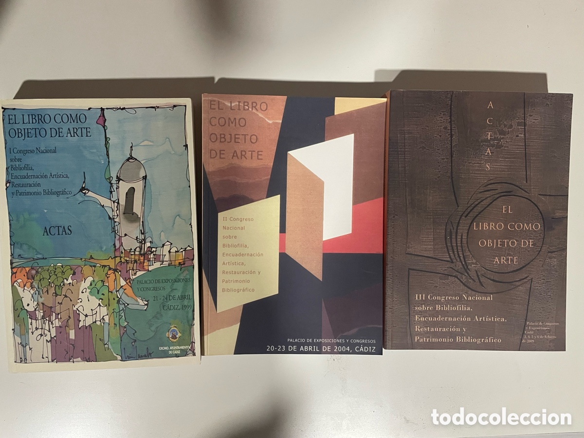 Libros de segunda mano: El libro como objeto de Arte 3 tomos - Foto 1