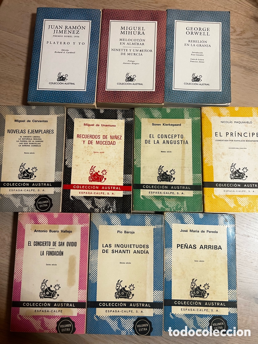 Libros de segunda mano: Colecci&oacute;n Austral. 13 vols. - Foto 1
