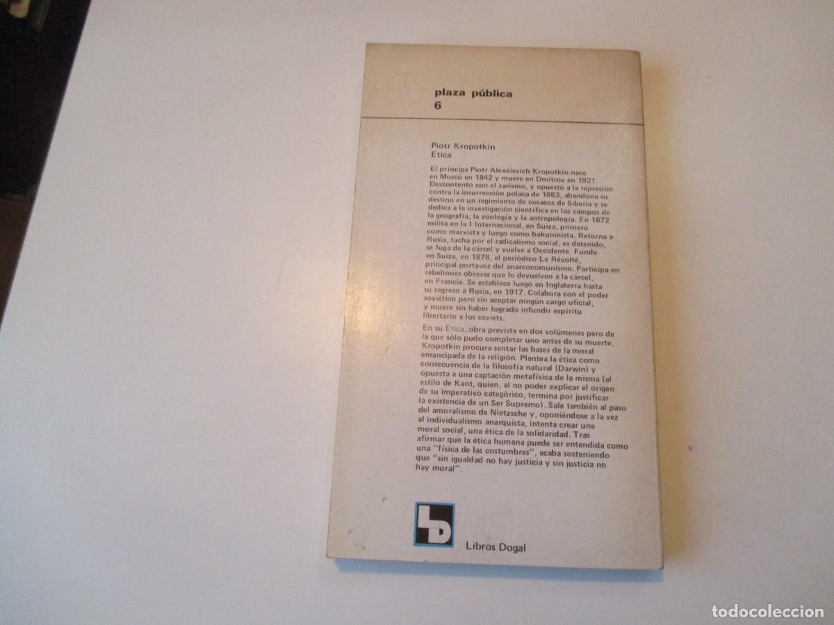 Libros de segunda mano: PIOTR KROPOTKIN &Eacute;tica W37831 - Foto 2