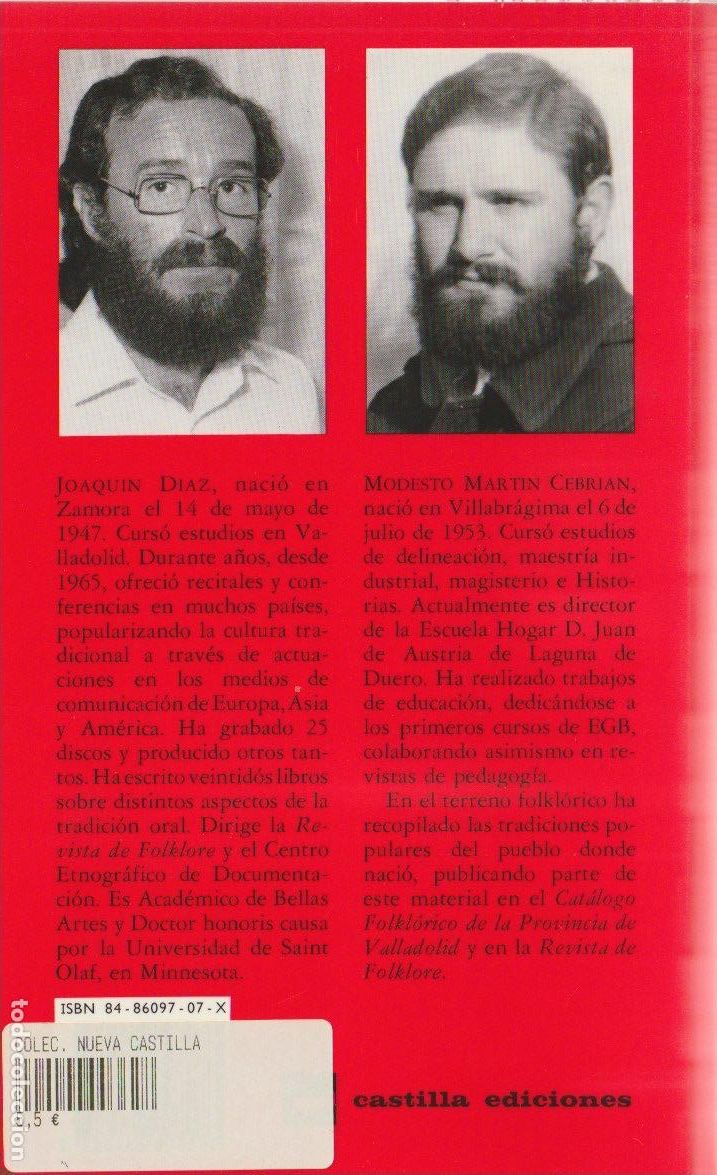 Libros de segunda mano: Trabalenguas de Castilla y Le&oacute;n / Joaqu&iacute;n D&iacute;az, Modesto Mart&iacute;n Cebri&aacute;n - Foto 2