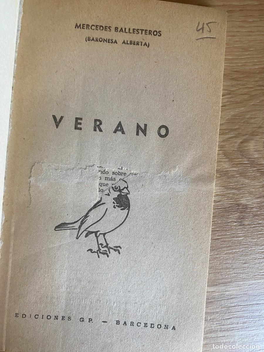 Libros de segunda mano: Verano &ndash; Mercedes Ballesteros (1959) - Foto 3