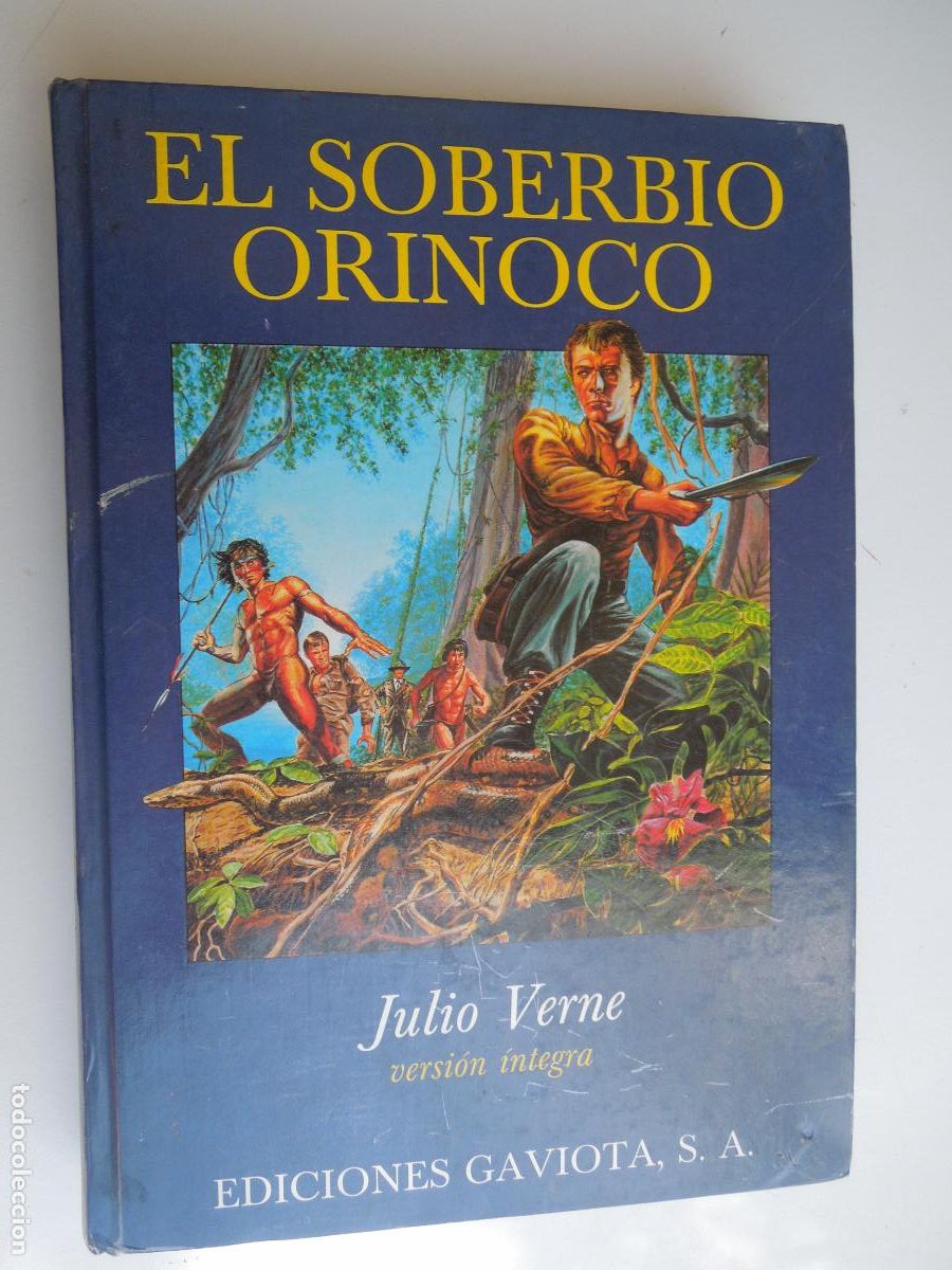 Libros de segunda mano: EL SOBERBIO ORINOCO - JULIO VERNE - VERSION INTEGRA - EDICIONES GAVIOTA - 1989 - Foto 1