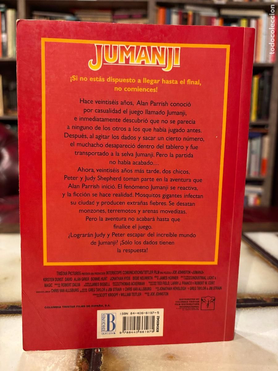 Libros de segunda mano: Jumanji. George Spelvin. PEDIDO M&Iacute;NIMO 5&euro; - Foto 2