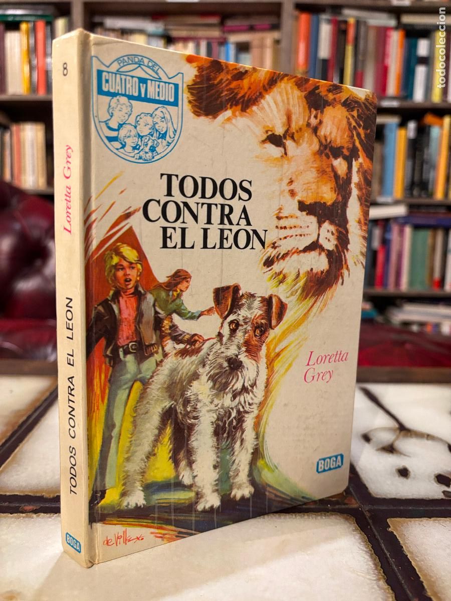 Libros de segunda mano: Todos contra el le&oacute;n. Loretta Grey. PEDIDO M&Iacute;NIMO 5&euro; - Foto 1