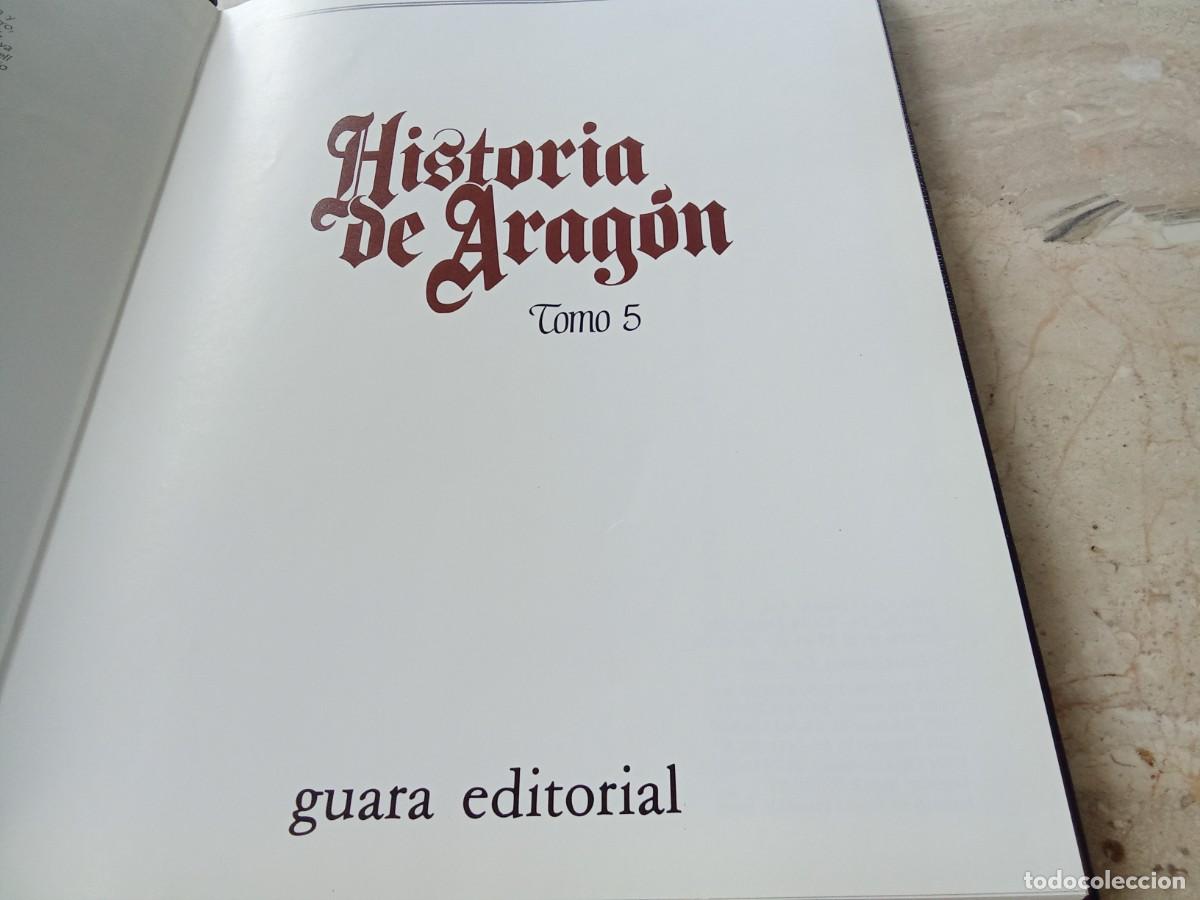 Libros de segunda mano: HISTORIA DE ARAGON / TOMO 5 / CJA 362 / GUARA - Foto 8