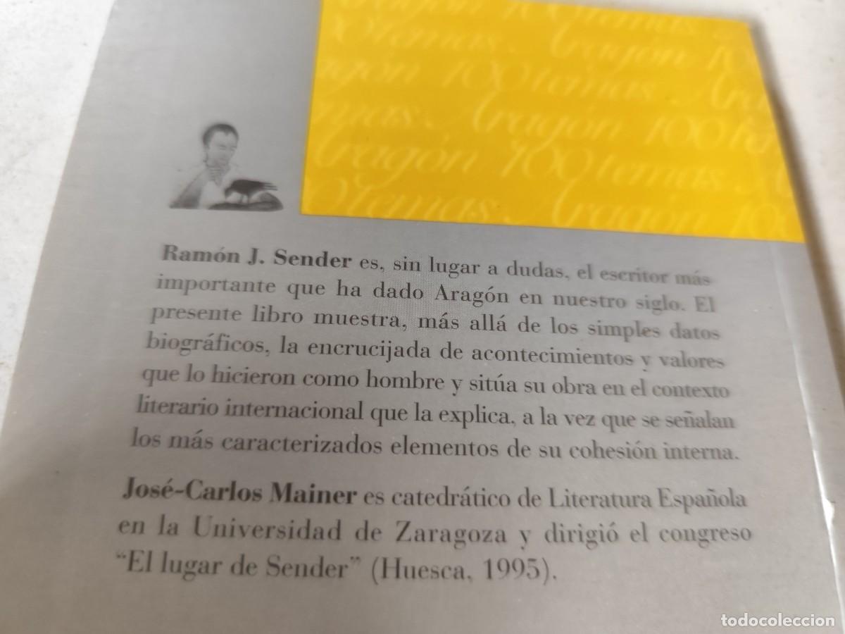 Libros de segunda mano: RAMON J.SENDER / MAINER / CMA 101 / ARAGON CAI100 - Foto 4